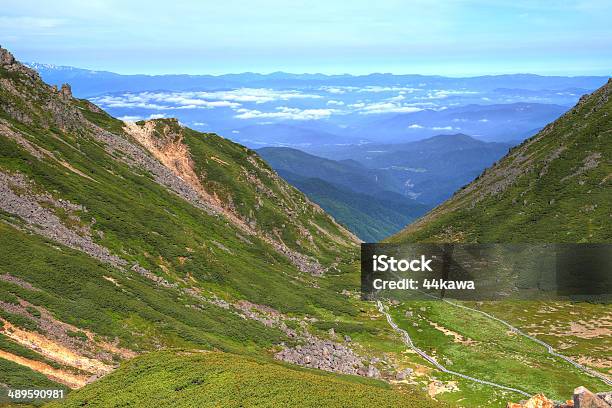 Mount Norikura In Japan Stock Photo - Download Image Now - Awe, Beauty, Beauty In Nature