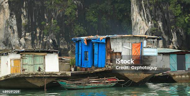 Floating Village Stock Photo - Download Image Now - Anchored, Asia, Building Exterior