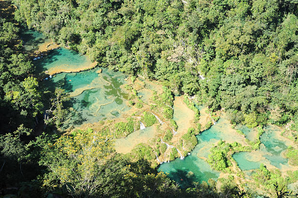 istock Natural monument park of Semuc Champey at Lanquin 489592089