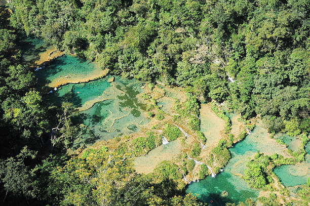 istock Natural monument park of Semuc Champey at Lanquin 489592093