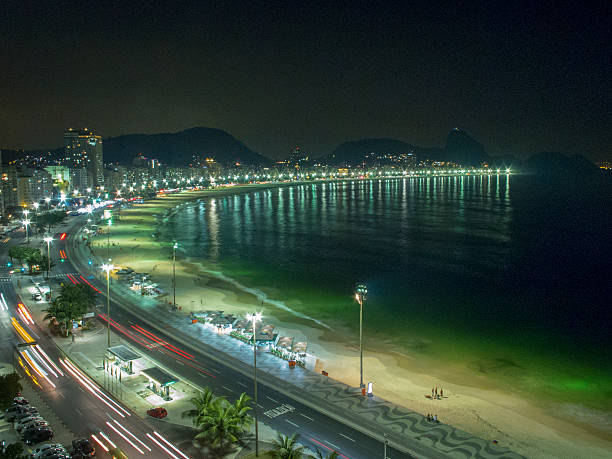 istock Copacabana by night, Rio de Janeiro 489592983