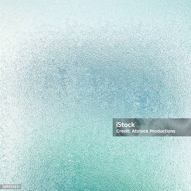 Blue Frosted Glass Texture Stock Photo - Download Image Now - Textured, Frosted Glass, Drinking Glass