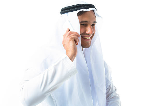 istock young man wearing traditional arabic clothing 489593997