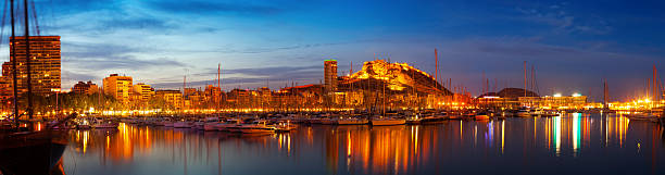 istock Alicante in night, Spain 489594483