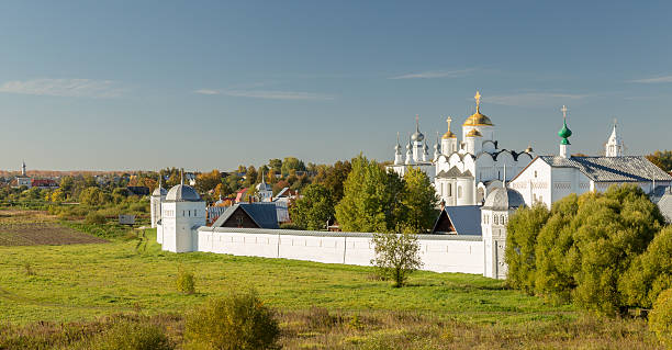 istock Pokrovsky monastery in Suzdal Russia 489600180