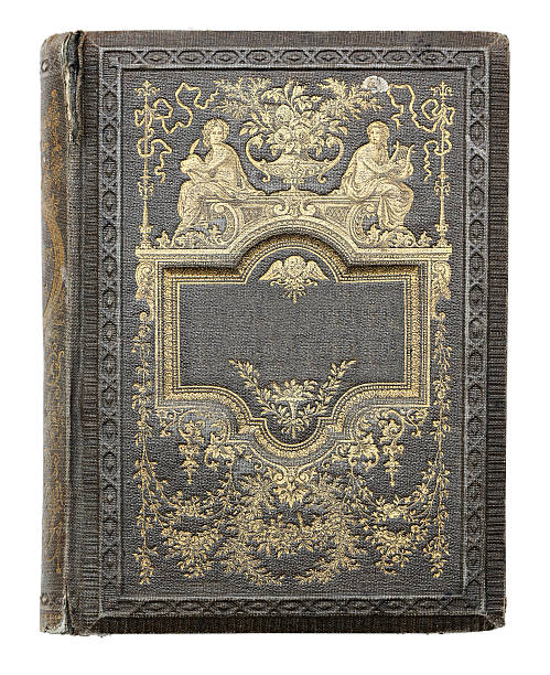 istock cover of an old book. 489601034