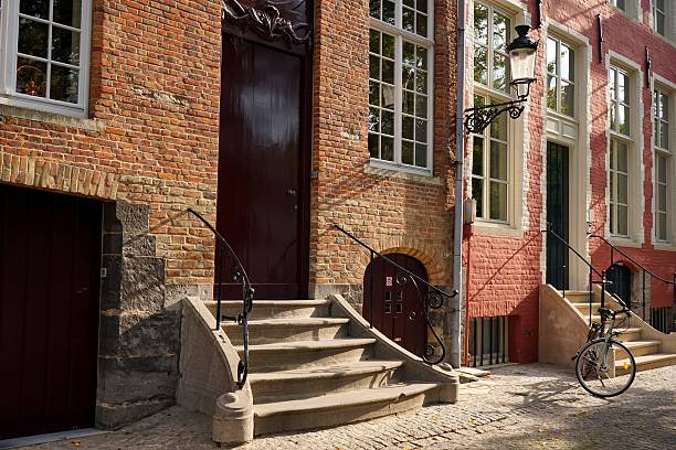 istock Old town street in Ghent 489601328