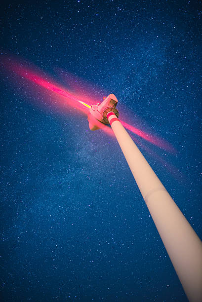 istock Wind Turbine Under The Stars 489605354