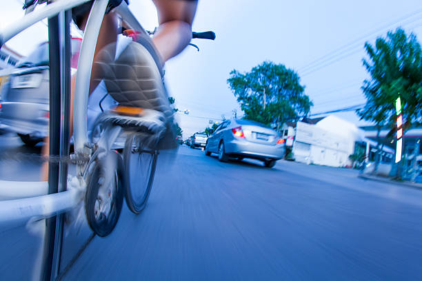 istock Bicycling in traffic 489606394