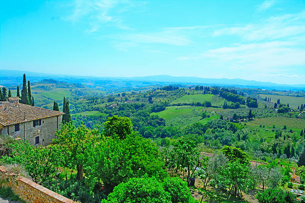 istock landscape of San Gimignano surrounding area 489610254
