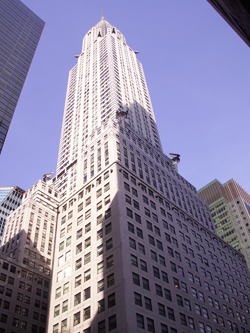 Chrysler building from the ground up
