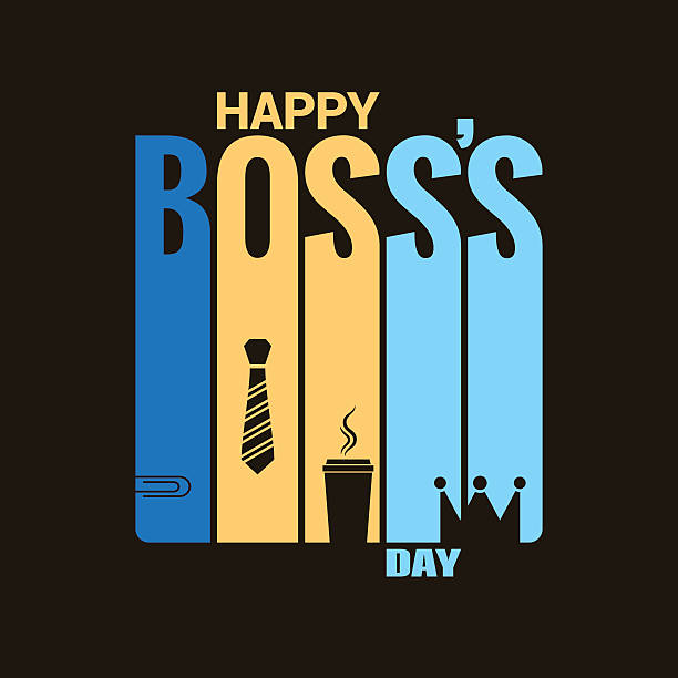 boss day holiday design vector background vector art illustration