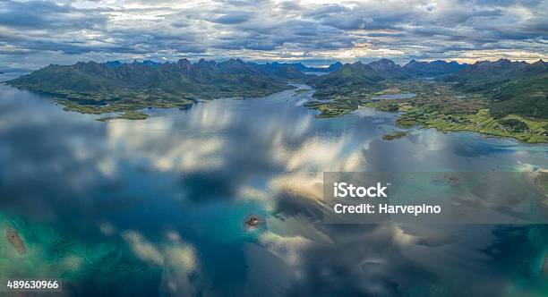 Langoya Panorama Stock Photo - Download Image Now - 2015, Aerial View, Beauty