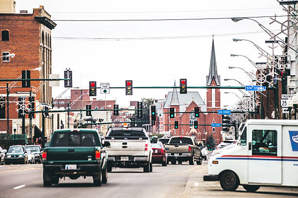 istock American town. Fort Smith, Arkansas. 489631896