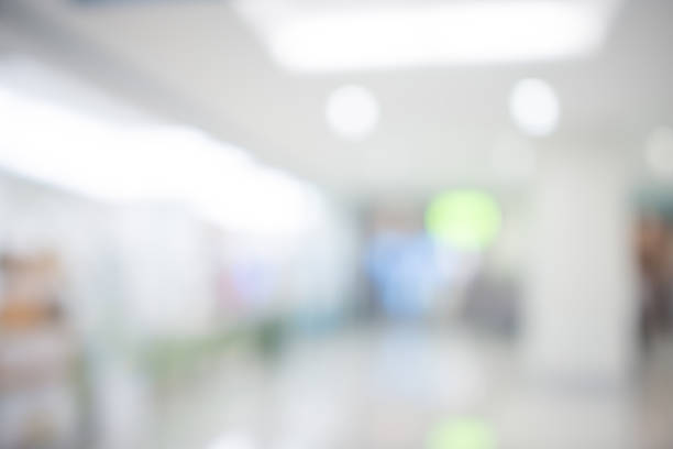 istock Store, shopping mall abstract defocused blurred background 489632086