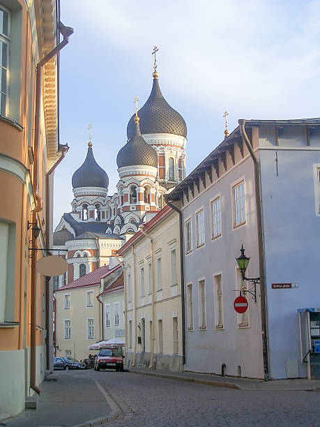 istock The Russian Orthodox Alexander Nevsky Cathedral in Toompea, Tall 489633690