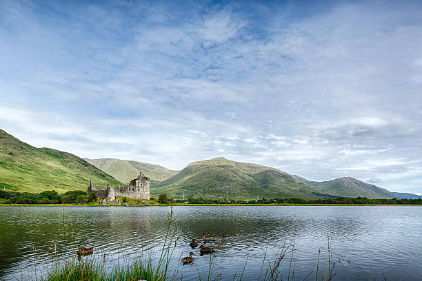 escócia: maravilhosa água - long imagens e fotografias de stock
