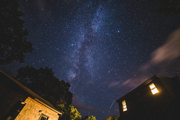 istock Milky Way above House in Martha's Vineyard 489637028