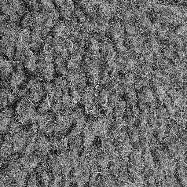 istock Raw Merino Sheep Wool Macro Closeup, Large Detailed Grey Texture 489637302