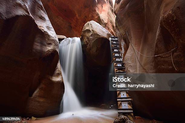 Kanarra Creek Slot Canyon Stock Photo - Download Image Now - Horizontal, Navajo Culture, 2015