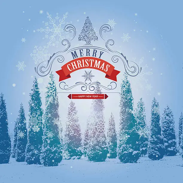 Vector illustration of Christmas theme illustration