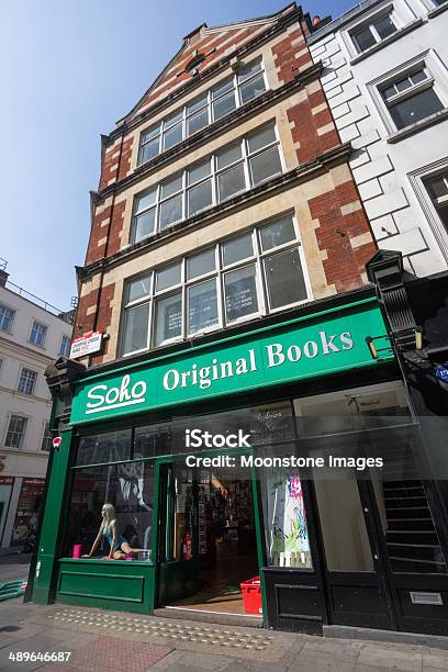 Photo libre de droit de Soho Original Libros En Londres Inglaterra banque d'images et plus d'images libres de droit de Angleterre - Angleterre, Architecture, Bâtiment vu de l'extérieur