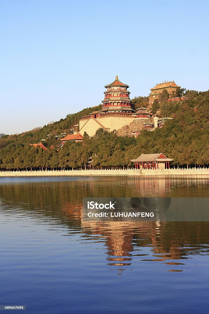 O Palácio de verão em Pequim - Royalty-free Acenar Foto de stock