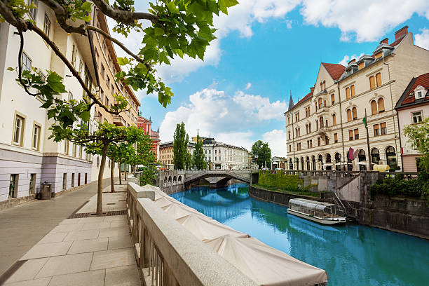 istock Ljubljana river embankment 489648625