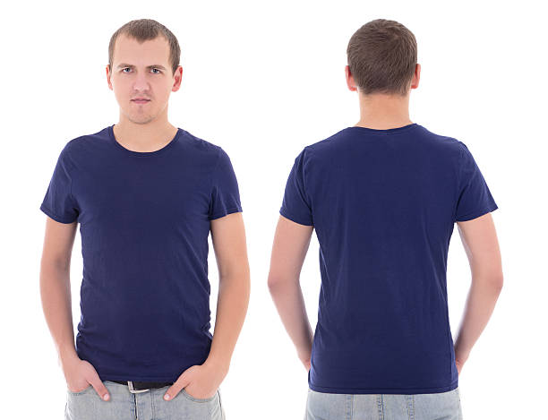 istock young attractive man in blue t-shirt isolated 489649609