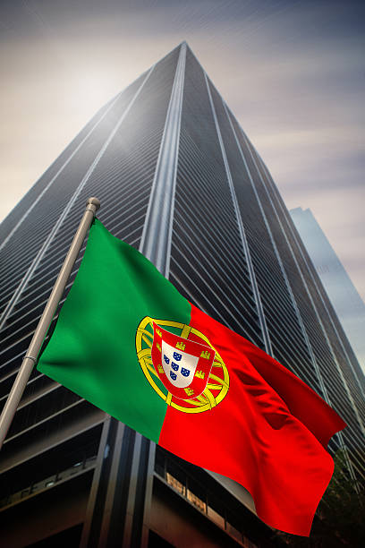 istock Portugal national flag 489650711
