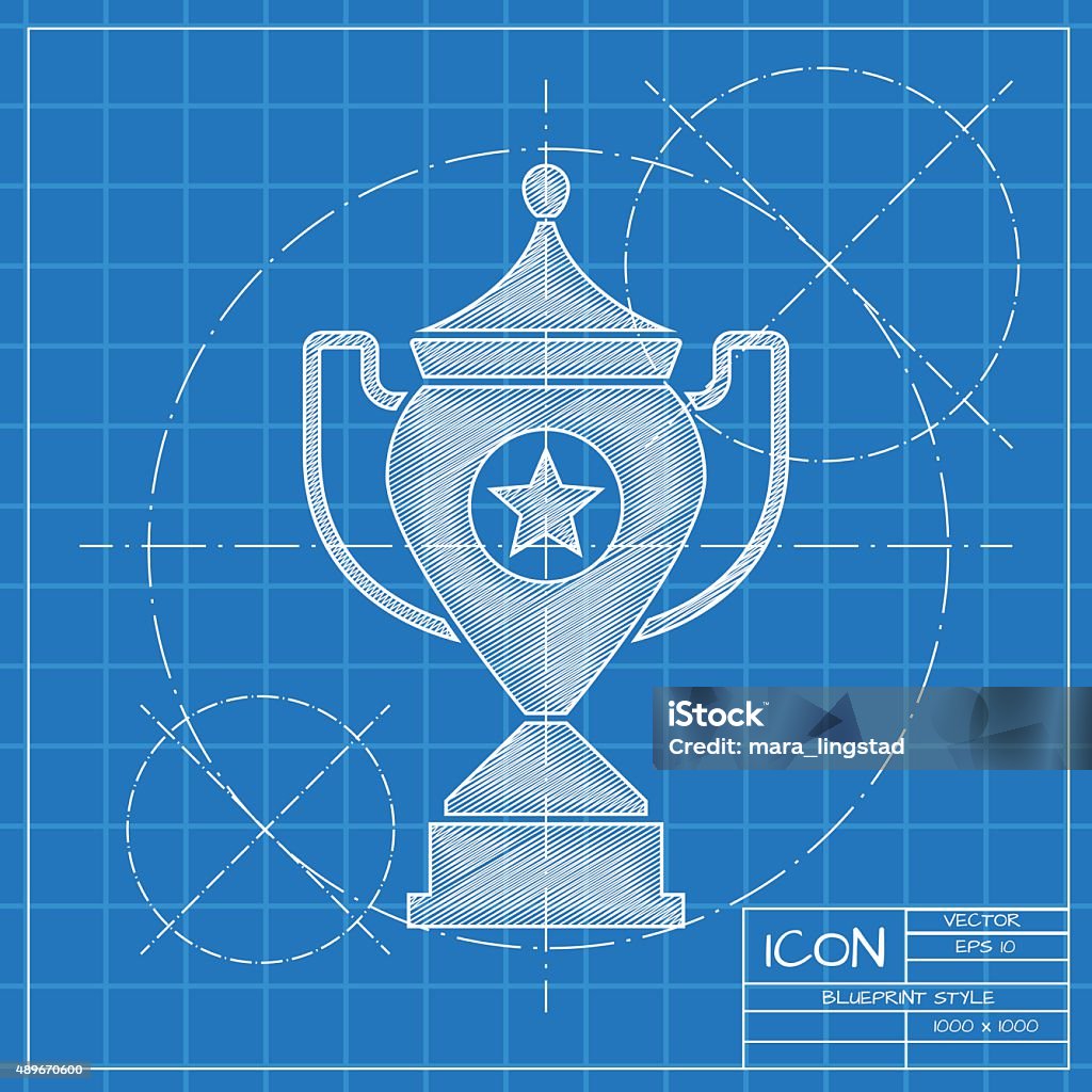 Trophy Math Design Vector Vector Flat Trophy Stock Illustration - Download Image Now - 2015 ...