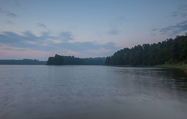 istock Beautiful lake landscape with nice light 489671762