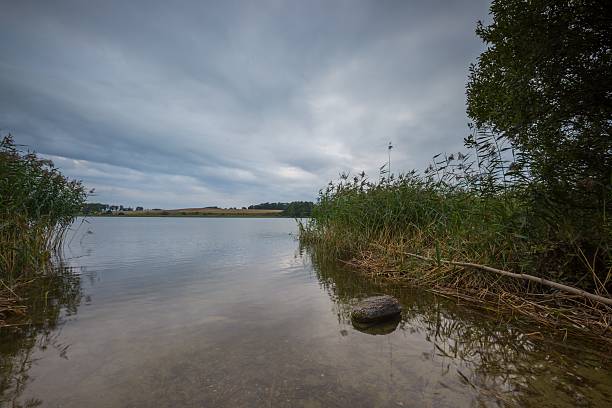 istock Beautiful lake landscape with nice light 489671818