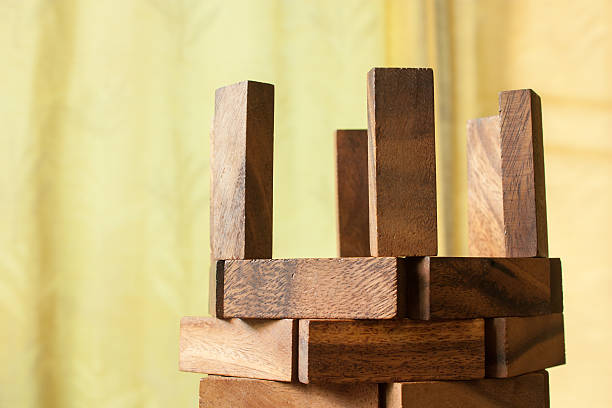 istock Wooden toy blocks. 489686086