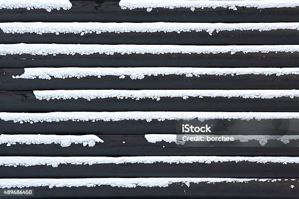 Frozen Wooden Background Stock Photo - Download Image Now - 2015, Arctic, Backgrounds