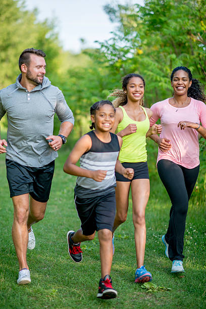 istock Running Together in the Park 489689320
