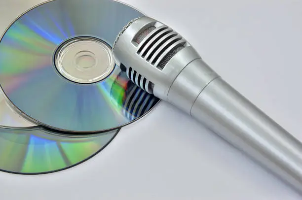 Photo of Microphone  and disks