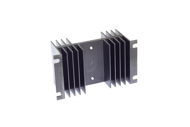 istock Black heat sink 489694421