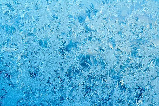 Photo of Frosty pattern on a window