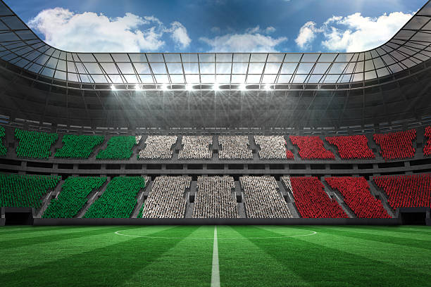 istock Digitally generated italian national flag 489695847