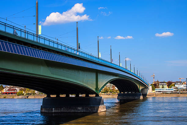 Kennedybrucke (Kennedy bridge) in Bonn, Germany