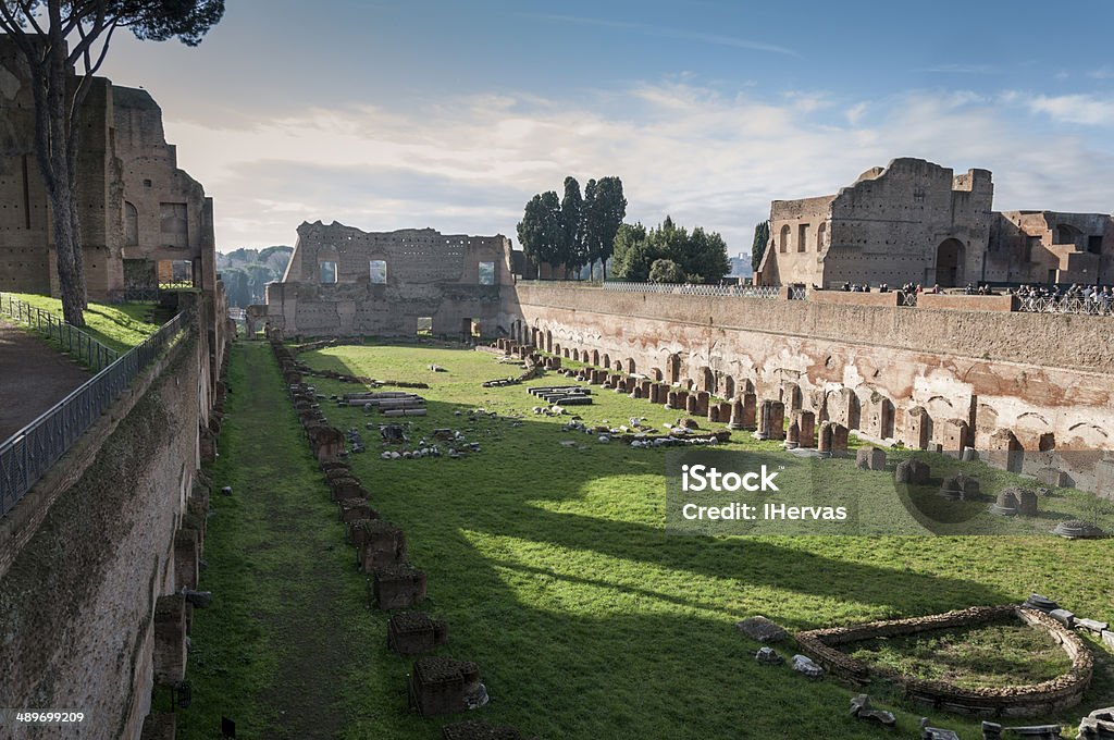 Domitian の競馬場 - イタリア ローマのロイヤリティフリーストックフォト