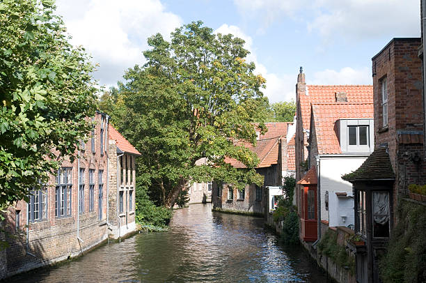 Bruges Canal stock photo
