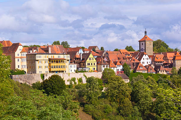 istock Medieval Town Rothenburg 489730624