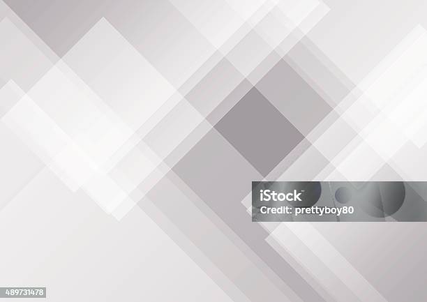 Abstract Gray Background For Design Stock Illustration - Download Image Now - Backgrounds, Geometric Shape, Gray Color
