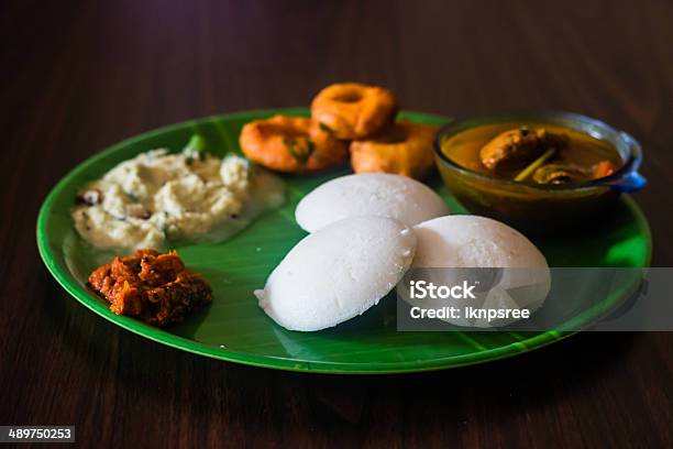 Breakfast Menu For Special Occassions In South India Stock Photo - Download Image Now