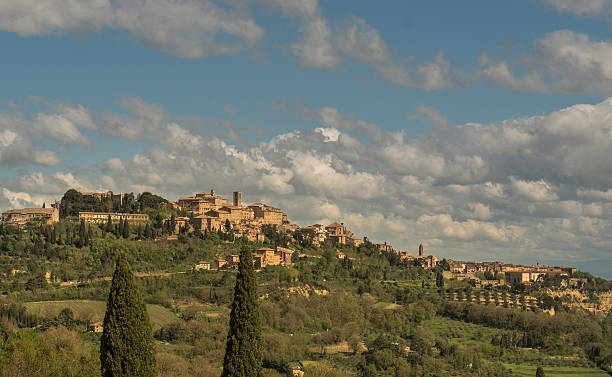 istock Montepulciano skyline, Tuscany Italy 489751701