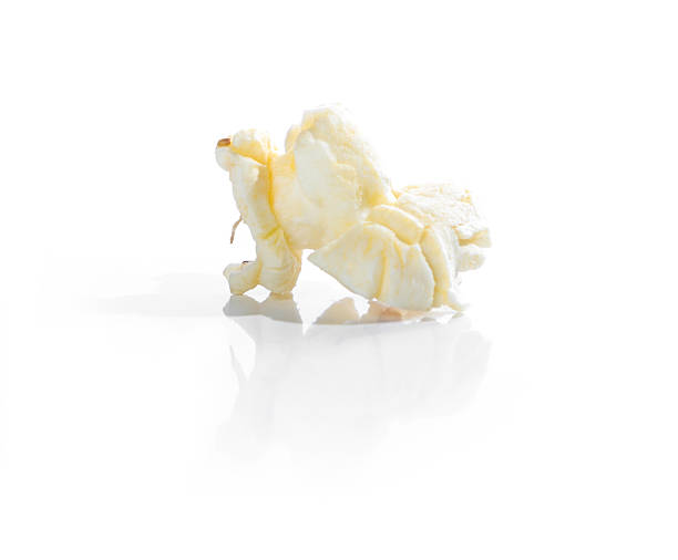 Popcorn Kernal on white