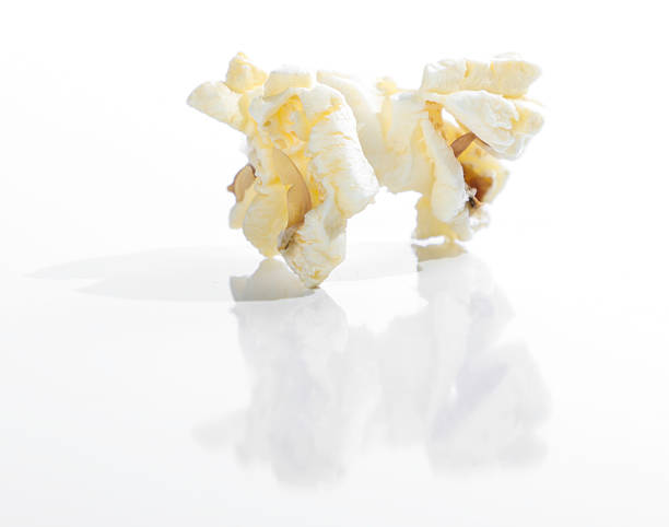 Popcorn Kernal on white