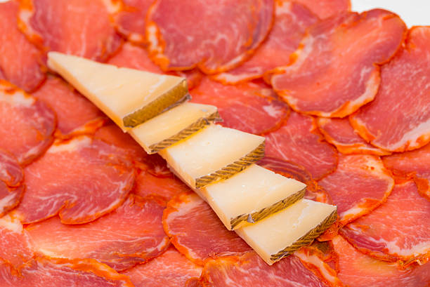 istock Iberian loin and cheese. 489757936